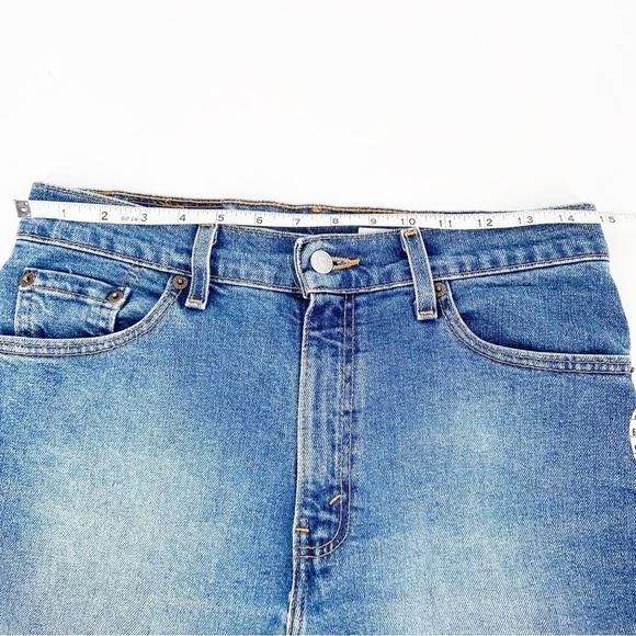 Vintage Y2K Levis 512 Slim Fit Tapered Leg High Waist Mom Jeans - Picture 6 of 14